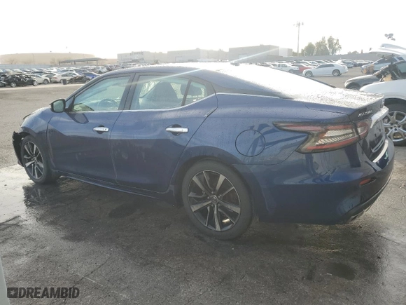 2022 Nissan Maxima SV with VIN 1N4AA6CV0NC505897, listed as a Copart auction lot 45813715 with 89,515 mi miles and Salvage Title. Bid and sale history available at carsss.com. Image 2.