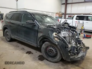 2022 Ford Explorer ST z VIN 1FM5K8GC2NGC27473, wystawiony jako Copart lot #49190175 z przebiegiem 28 611 mil mil oraz Nie do naprawy • Non repairable. Historia ofert i sprzedaży dostępna na DreamBid. Obrazek 4.
