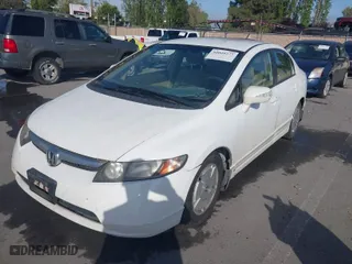 2008 Honda Civic Hybrid with VIN JHMFA362X8S005318, listed as a IAAI auction lot 42009277 with 342,927 mi miles. Bid and sale history available at carsss.com. Image 6.