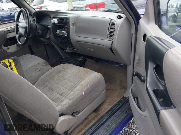 1997 Ford Ranger XL with VIN 1FTCR14A4VPA66223, listed as a IAAI auction lot 41921556 with 216,599 mi miles and . Bid and sale history available at DreamBid. Image 5.