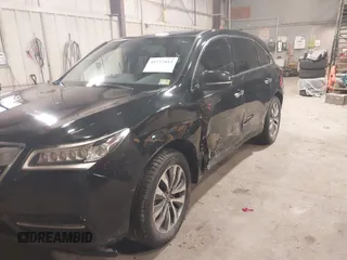 2014 Acura MDX Tech Pkg with VIN 5FRYD4H45EB001190, listed as a IAAI auction lot 41737453 with 220,495 mi miles. Bid and sale history available at carsss.com. Image 6.