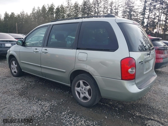2003 Mazda MPV LX with VIN JM3LW28A730338415, listed as a IAAI auction lot 41741593 with 206,877 mi miles. Bid and sale history available at carsss.com. Image 3.