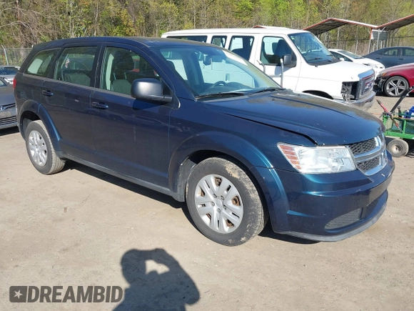 2013 Dodge Journey American Value with VIN 3C4PDCAB5DT671788, listed as a IAAI auction lot 42053985 with 128,074 mi miles and . Bid and sale history available at DreamBid. Image 1.