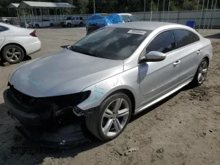 2015 Volkswagen CC R-Line with VIN WVWBN7ANXFE819686, listed as a Copart auction lot 78955844 with 160,864 mi miles and Salvage Title. Bid and sale history available at carsss.com. Image 1.