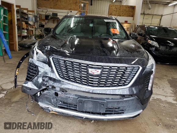 2020 Cadillac XT4 AWD Premium Luxury with VIN 1GYFZDR46LF119731, listed as a Copart auction lot 57614305 with 17,614 mi miles and Salvage title. Bid and sale history available at DreamBid. Image 5.