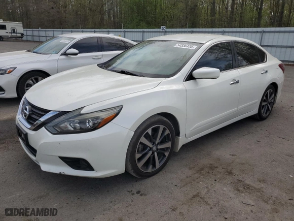 2017 Nissan Altima 2.5 SR with VIN 1N4AL3AP8HC495119, listed as a Copart auction lot 54336455 with 117,121 mi miles and Clean Title. Bid and sale history available at carsss.com. Image 1.
