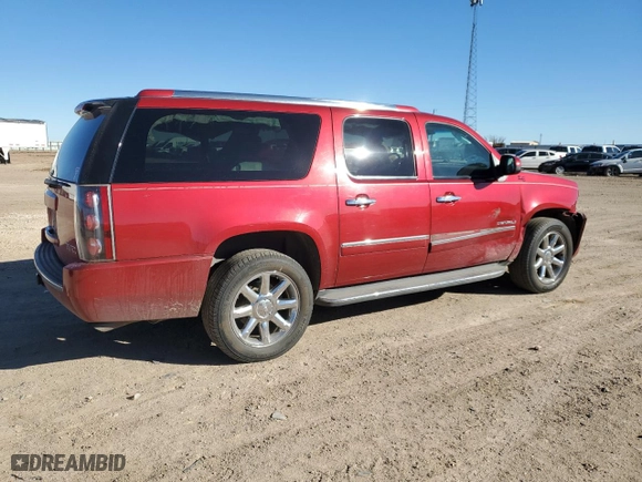 2013 GMC Yukon XL Denali with VIN 1GKS2MEFXDR127996, listed as a Copart auction lot 43349545 with 302,352 mi miles and Salvage Title. Bid and sale history available at carsss.com. Image 3.