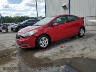 2015 Kia Forte LX with VIN KNAFX4A66F5436702, listed as a Copart auction lot 51938895 with 122,611 mi miles and Salvage Title. Bid and sale history available at carsss.com. Image 1.