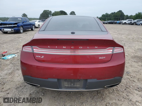 2018 Lincoln MKZ Reserve with VIN 3LN6L5E95JR603870, listed as a Copart auction lot 60395535 with 93,044 mi miles and Salvage title. Bid and sale history available at DreamBid. Image 6.