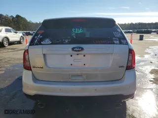 2014 Ford Edge SEL with VIN 2FMDK3JC8EBB23553, listed as a Copart auction lot 88727845 with 155,440 mi miles and Salvage Title. Bid and sale history available at carsss.com. Image 6.