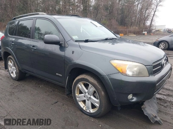 2007 Toyota RAV4 Sport with VIN JTMBK32V775040554, listed as a IAAI auction lot 41962420 with 163,905 mi miles. Bid and sale history available at carsss.com. Image 1.