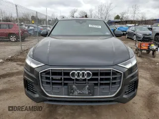 2019 Audi Q8 Premium Plus with VIN WA1BVAF14KD030723, listed as a Copart auction lot 47073725 with 70,628 mi miles and Salvage Title. Bid and sale history available at carsss.com. Image 5.
