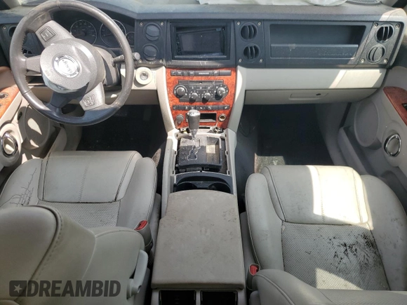 2006 Jeep Commander Limited with VIN 1J8HH58256C366079, listed as a Copart auction lot 51107395 with 176,738 mi miles and Salvage title. Bid and sale history available at DreamBid. Image 8.