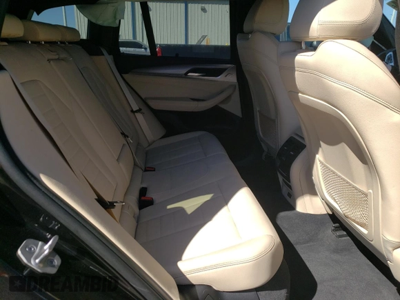 2021 BMW X3 sDrive30i with VIN 5UXTY3C09M9G62164, listed as a Copart auction lot 72846344 with 48,818 mi miles and Salvage Title. Bid and sale history available at carsss.com. Image 10.