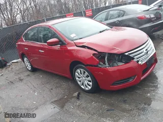 2014 Nissan Sentra S with VIN 3N1AB7AP4EL611942, listed as a IAAI auction lot 41429683 with 145,587 mi miles. Bid and sale history available at carsss.com. Image 1.