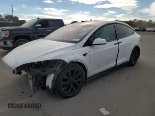 2023 Tesla Model X Plaid with VIN 7SAXCBE66PF406006, listed as a Copart auction lot 88805665 with Not Provided miles and Non Repairable. Bid and sale history available at DreamBid. Image 1.