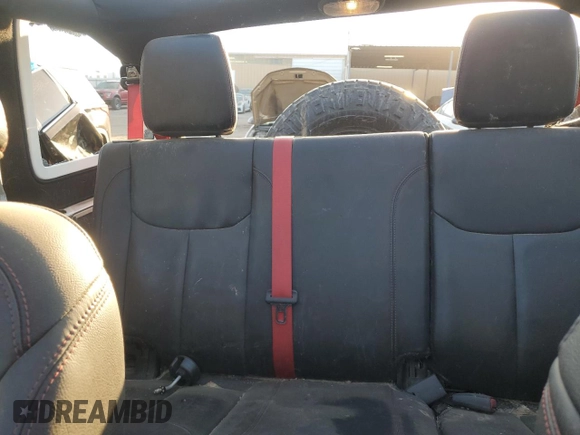 2017 Jeep Wrangler Unlimited Rubicon Recon with VIN 1C4BJWFG1HL717966, listed as a Copart auction lot 75629094 with 86,562 mi miles and Non repairable. Bid and sale history available at DreamBid. Image 10.