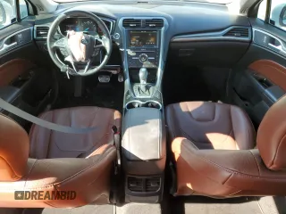 2016 Ford Fusion Titanium with VIN 3FA6P0K96GR132729, listed as a Copart auction lot 50542905 with 48,566 mi miles and Salvage Title. Bid and sale history available at DreamBid. Image 8.