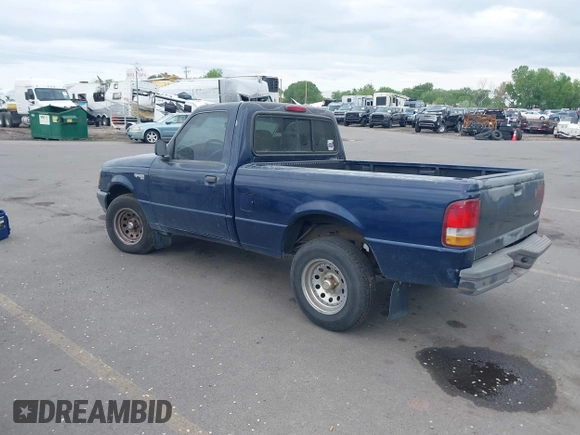 1997 Ford Ranger XLT with VIN 1FTCR10A1VUB58168, listed as a IAAI auction lot 42198649 with 160,370 mi miles and . Bid and sale history available at DreamBid. Image 3.