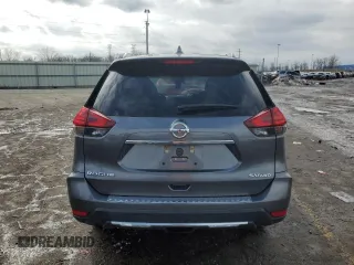 2017 Nissan Rogue SV with VIN 5N1AT2MV7HC878298, listed as a Copart auction lot 46906565 with 117,859 mi miles and Salvage Title. Bid and sale history available at DreamBid. Image 6.