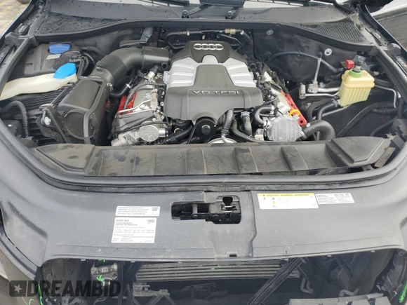 2014 Audi Q7 3.0T S line Prestige with VIN WA1DGAFE7ED008645, listed as a Copart auction lot 48963605 with 32,602 mi miles and Salvage Title. Bid and sale history available at carsss.com. Image 12.