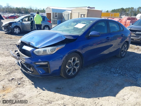 2019 Kia Forte LXS with VIN 3KPF24AD6KE115600, listed as a IAAI auction lot 41703976 with 112,383 mi miles. Bid and sale history available at carsss.com. Image 2.