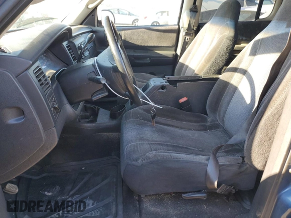 2004 Dodge Dakota Sport with VIN 1D7HL38NX4S789687, listed as a Copart auction lot 77435824 with 157,993 mi miles and Salvage Title. Bid and sale history available at carsss.com. Image 7.
