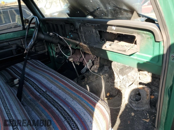 1978 Ford Ranger with VIN F14HRCC3772, listed as a Copart auction lot 89000265 with 93,648 mi miles and Salvage Title. Bid and sale history available at DreamBid. Image 8.