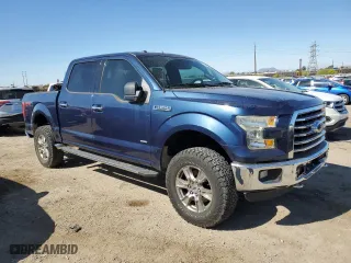 2016 Ford F-150 XLT with VIN 1FTEW1EG2GKF12549, listed as a Copart auction lot 51499655 with 57,878 mi miles and Salvage Title. Bid and sale history available at carsss.com. Image 4.