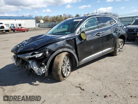 2022 Buick Envision Preferred with VIN LRBAZLR44ND135563, listed as a Copart auction lot 52288625 with Not Provided miles and Salvage Title. Bid and sale history available at DreamBid. Image 1.