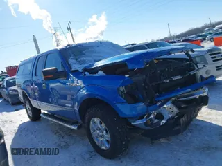 2013 Ford F-150 XL with VIN 1FTFX1ET0DFB74314, listed as a IAAI auction lot 41310898 with 177,007 mi miles. Bid and sale history available at carsss.com. Image 1.