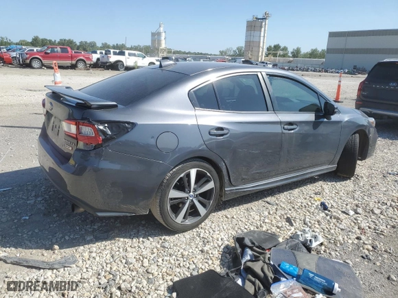 2018 Subaru Impreza Sport with VIN 4S3GKAM69J3614347, listed as a Copart auction lot 69413104 with 0 mi miles and Salvage Title. Bid and sale history available at carsss.com. Image 3.