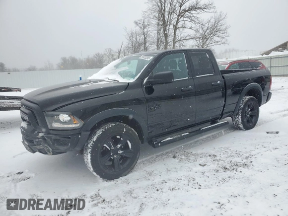 2021 Ram 1500 Classic Warlock with VIN 1C6RR7GG7MS526054, listed as a Copart auction lot 51825205 with 30,058 mi miles and Salvage Title. Bid and sale history available at carsss.com. Image 1.
