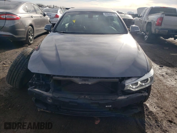 2015 BMW 4 Series 428i xDrive with VIN WBA3T1C55FP820198, listed as a Copart auction lot 45043274 with 76,161 mi miles and . Bid and sale history available at carsss.com. Image 5.