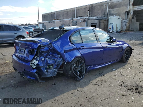2018 BMW M3 with VIN WBS8M9C53J5L71752, listed as a Copart auction lot 37308724 with 19,425 mi miles. Bid and sale history available at carsss.com. Image 3.