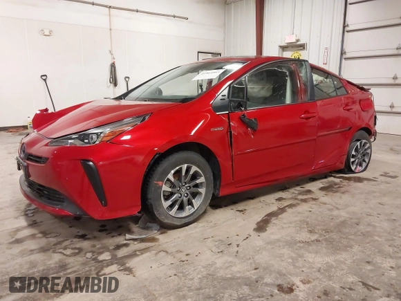 2021 Toyota Prius L Eco z VIN JTDKAMFU1M3143311, wystawiony jako IAAI lot #41961005 z przebiegiem 42 275 mil mil oraz . Historia ofert i sprzedaży dostępna na DreamBid. Obrazek 2.