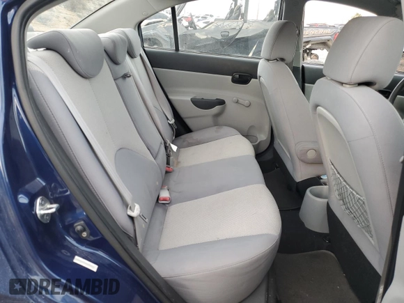 2010 Hyundai Accent GLS with VIN KMHCN4AC1AU426977, listed as a Copart auction lot 84705694 with 148,594 mi miles and Salvage Title. Bid and sale history available at carsss.com. Image 10.