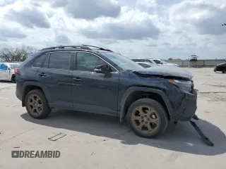 2024 Toyota RAV4 Hybrid LE with VIN 2T3UWRFV7RW200440, listed as a Copart auction lot 55034115 with 56,754 mi miles and Salvage title. Bid and sale history available at DreamBid. Image 4.