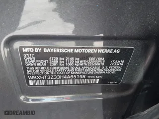 2017 BMW X1 xDrive28i with VIN WBXHT3Z33H4A65198, listed as a IAAI auction lot 41798503 with 88,951 mi miles. Bid and sale history available at carsss.com. Image 9.