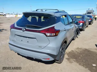 2022 Nissan Kicks SR with VIN 3N1CP5DV2NL486366, listed as a IAAI auction lot 41754498 with 50,998 mi miles. Bid and sale history available at carsss.com. Image 4.