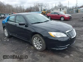 2013 Chrysler 200 Touring with VIN 1C3CCBBB7DN618962, listed as a IAAI auction lot 41938426 with 129,647 mi miles. Bid and sale history available at carsss.com. Image 1.