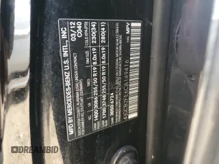 2012 Mercedes-Benz R 350 with VIN 4JGCB2FE6CA149416, listed as a Copart auction lot 68062084 with 81,941 mi miles and Salvage Title. Bid and sale history available at DreamBid. Image 12.