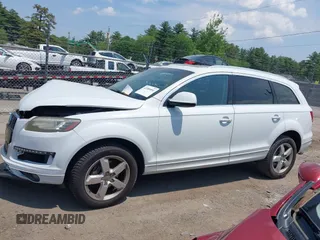 2012 Audi Q7 Premium Plus with VIN WA1LMAFE8CD008395, listed as a IAAI auction lot 42389891 with 157,131 mi miles and . Bid and sale history available at DreamBid. Image 14.