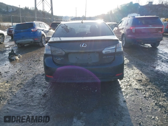 2010 Lexus HS 250h with VIN JTHBB1BA0A2008098, listed as a IAAI auction lot 41415686 with 233,074 mi miles and . Bid and sale history available at DreamBid. Image 17.