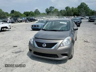 2012 Nissan Versa SV with VIN 3N1CN7AP2CL800957, listed as a Copart auction lot 62297745 with 60,667 mi miles and Clean title. Bid and sale history available at DreamBid. Image 14.