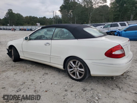 2006 Mercedes-Benz CLK-Class 3.5L with VIN WDBTK56H16F188453, listed as a Copart auction lot 74019644 with 137,860 mi miles and Salvage Title. Bid and sale history available at carsss.com. Image 2.