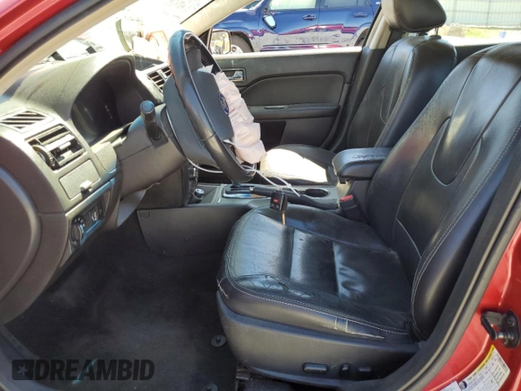2011 Ford Fusion SEL with VIN 3FAHP0JGXBR321465, listed as a Copart auction lot 49397455 with 0 mi miles and Salvage Title. Bid and sale history available at carsss.com. Image 7.