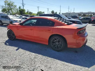 2018 Dodge Charger Daytona with VIN 2C3CDXCT8JH188932, listed as a Copart auction lot 49716765 with 59,431 mi miles and Salvage Title. Bid and sale history available at carsss.com. Image 2.