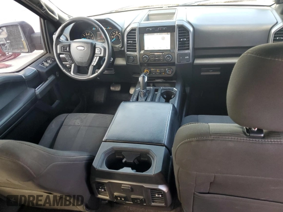 2017 Ford F-150 XL with VIN 1FTEW1EP1HFB19717, listed as a Copart auction lot 53440015 with 115,193 mi miles and Salvage title. Bid and sale history available at DreamBid. Image 8.