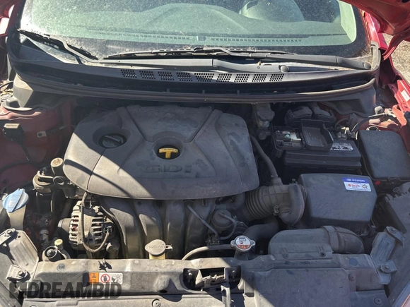 2014 Hyundai Elantra Coupe with VIN KMHDH6AH9EU025573, listed as a Copart auction lot 81293174 with 103,713 mi miles and Clean Title. Bid and sale history available at carsss.com. Image 7.